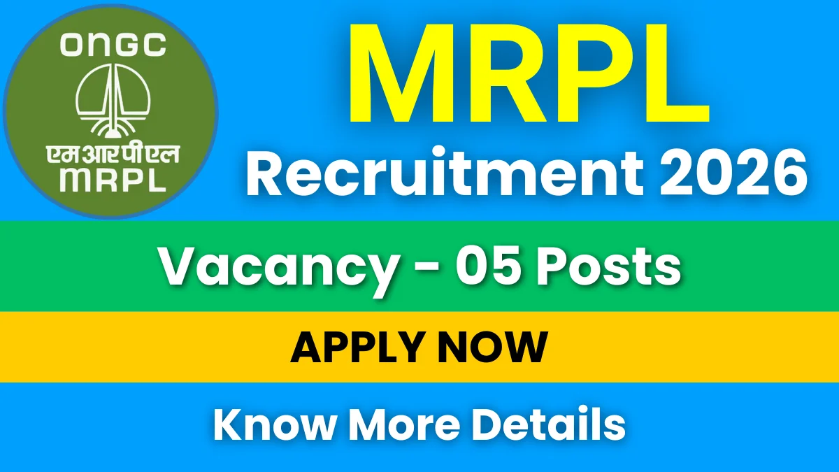 MRPL Fire Officer Recruitment 2026