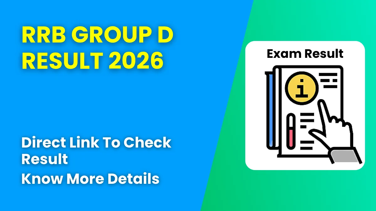 RRB Group D Result 2026