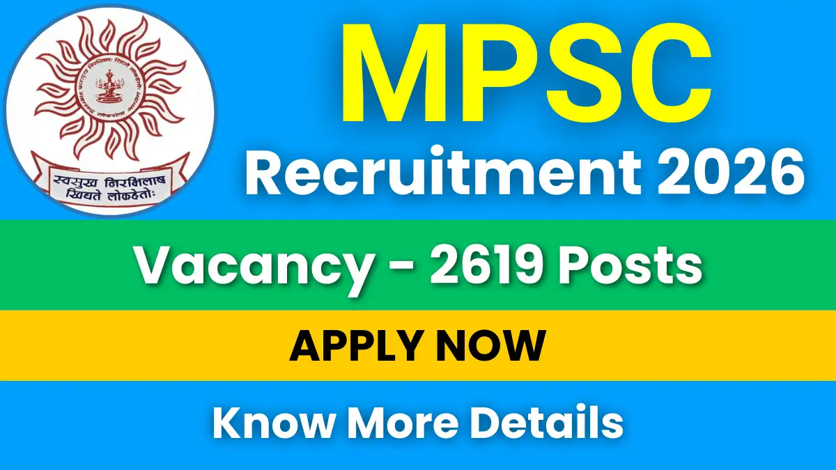 MPSC Group C Recruitment 2026