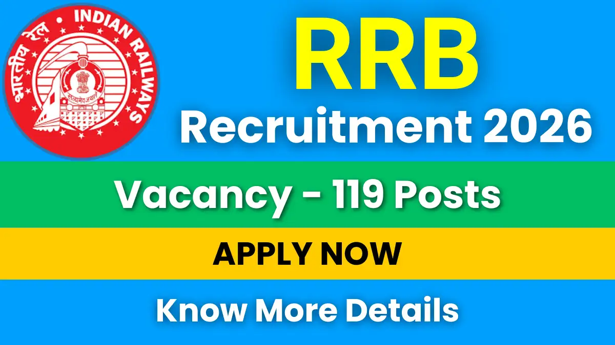 RRB Section Controller Recruitment 2026 for 119 Vacancies: Apply Online Now 1 RRB Section Controller Recruitment 2026
