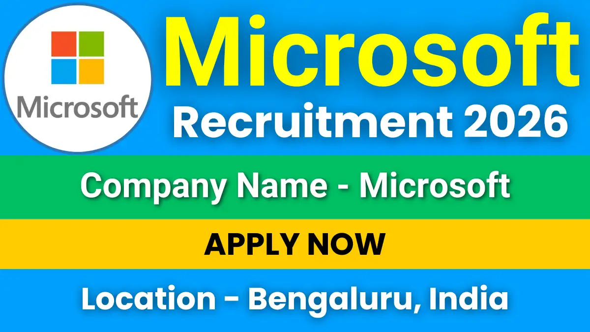 Microsoft Software Engineer Recruitment 2026