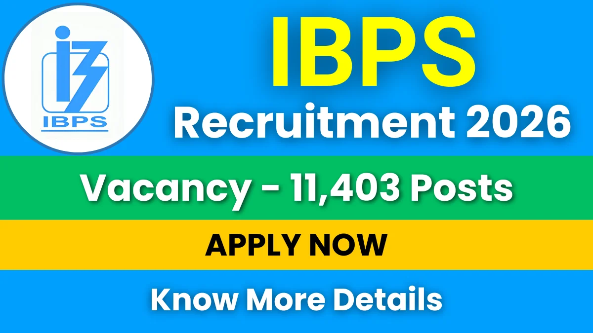 IBPS CRP CSA-XVI Recruitment 2026