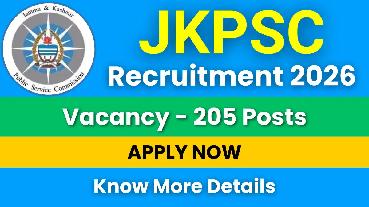 JKPSC Assistant Professor Recruitment 2026