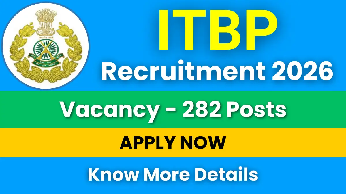ITBP Medical Officer Recruitment 2026 for 282 Posts: Apply Online Now 1 ITBP Medical Officer Recruitment 2026