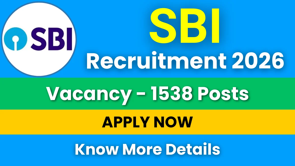 SBI Junior Associates Recruitment 2026