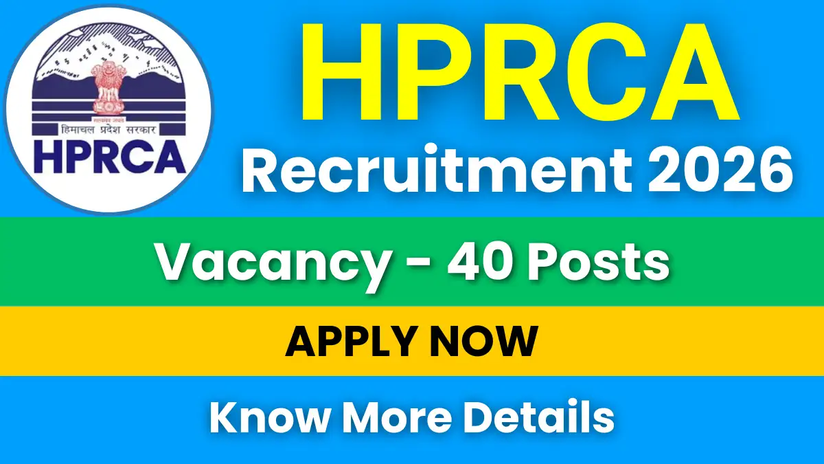 HPRCA Clerk Recruitment 2026