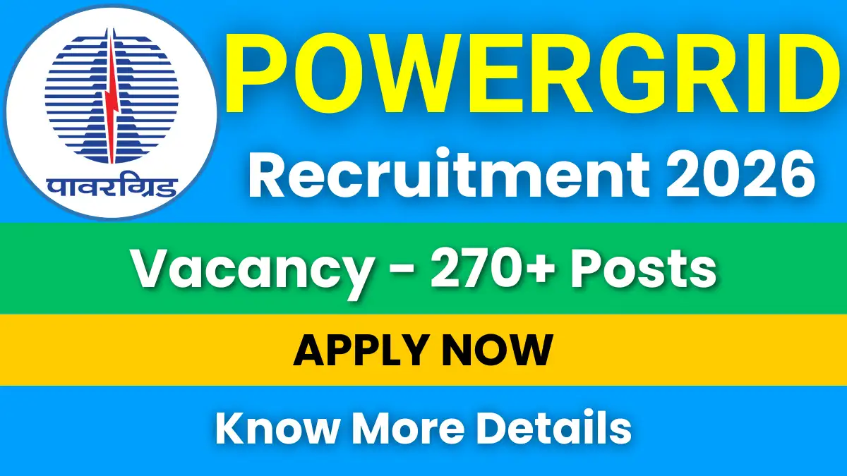 POWERGRID Apprentice Recruitment 2026