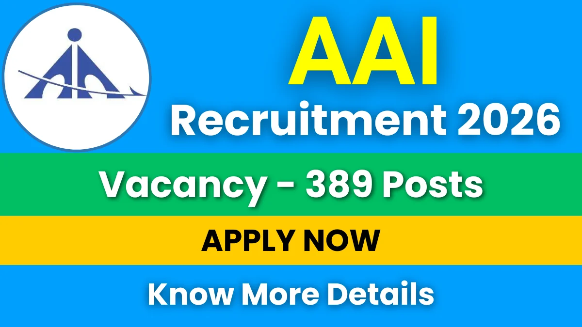 AAI Recruitment 2026