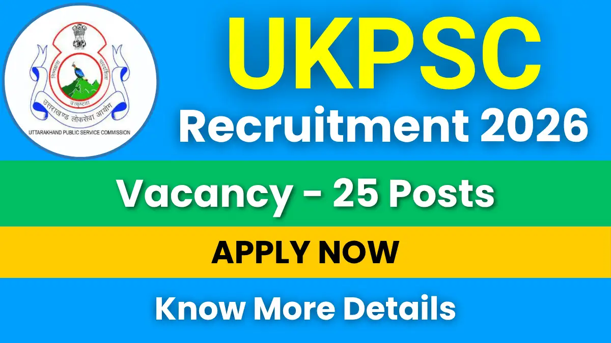 UKPSC Veterinary Officer Recruitment 2026