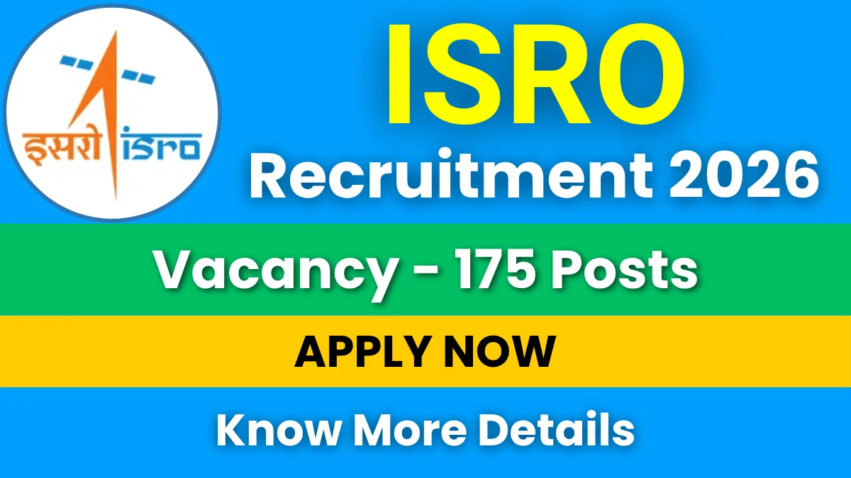ISRO Scientist Engineer Recruitment 2026